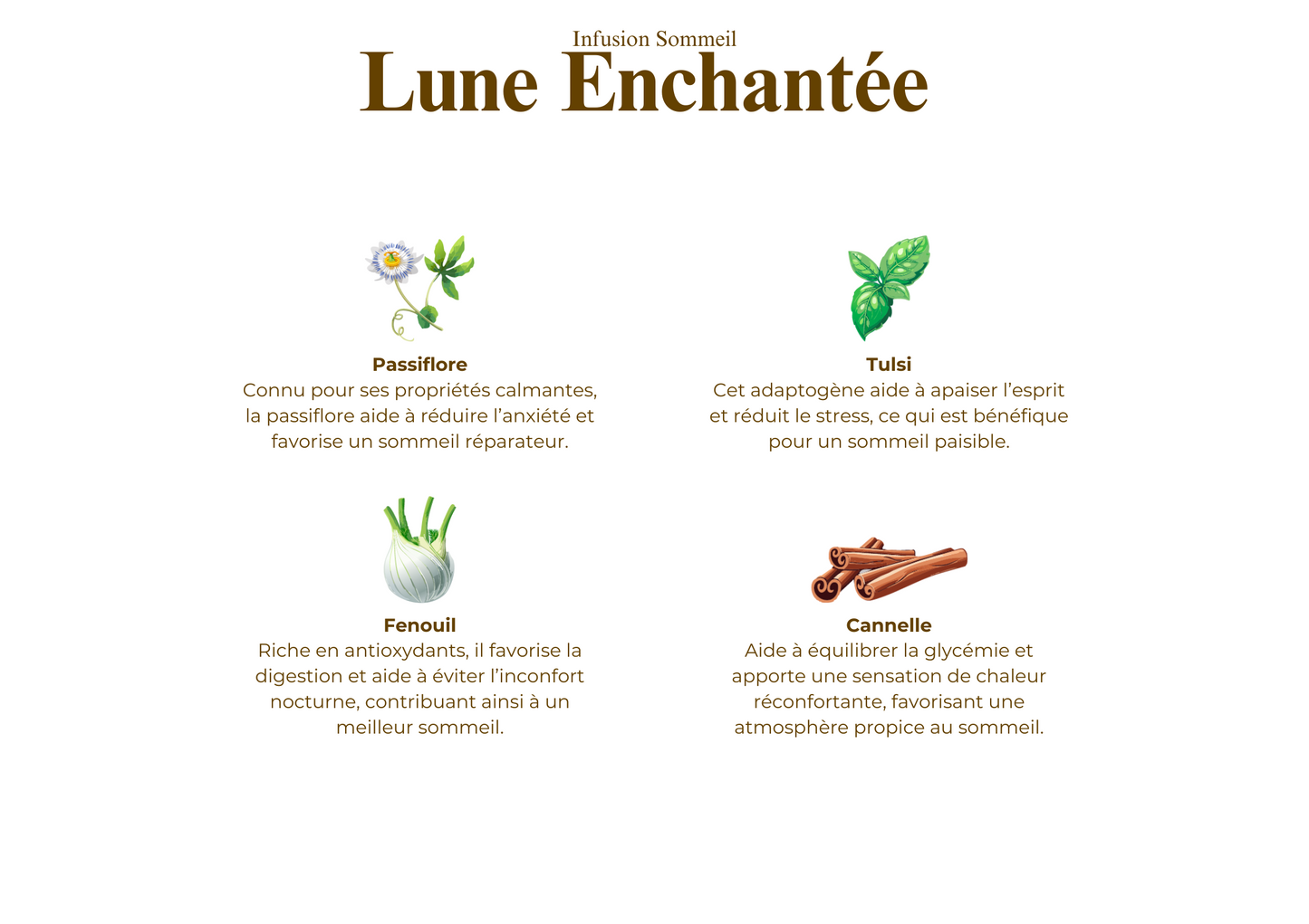 Lune Enchantée - Infusion Sommeil