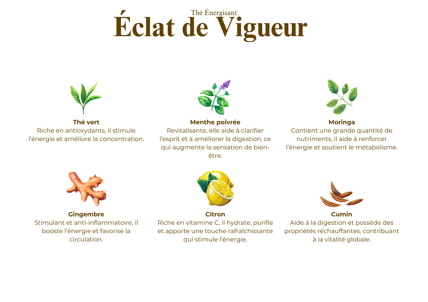 Éclat de Vigueur - Thé Énergisant