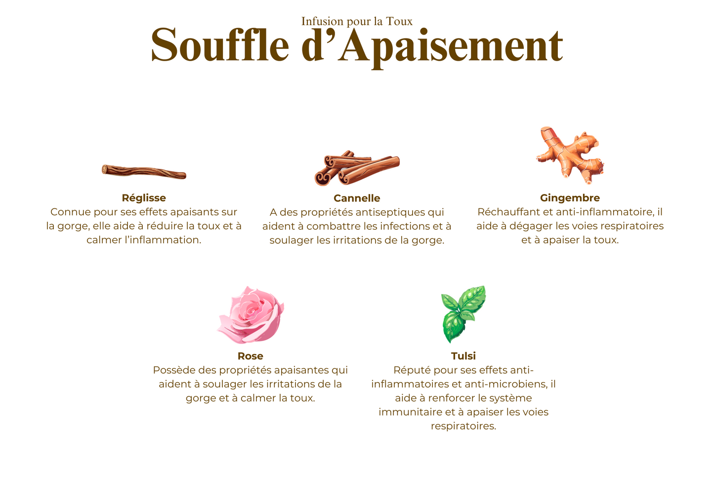 Souffle d’Apaisement - Infusion pour la Toux